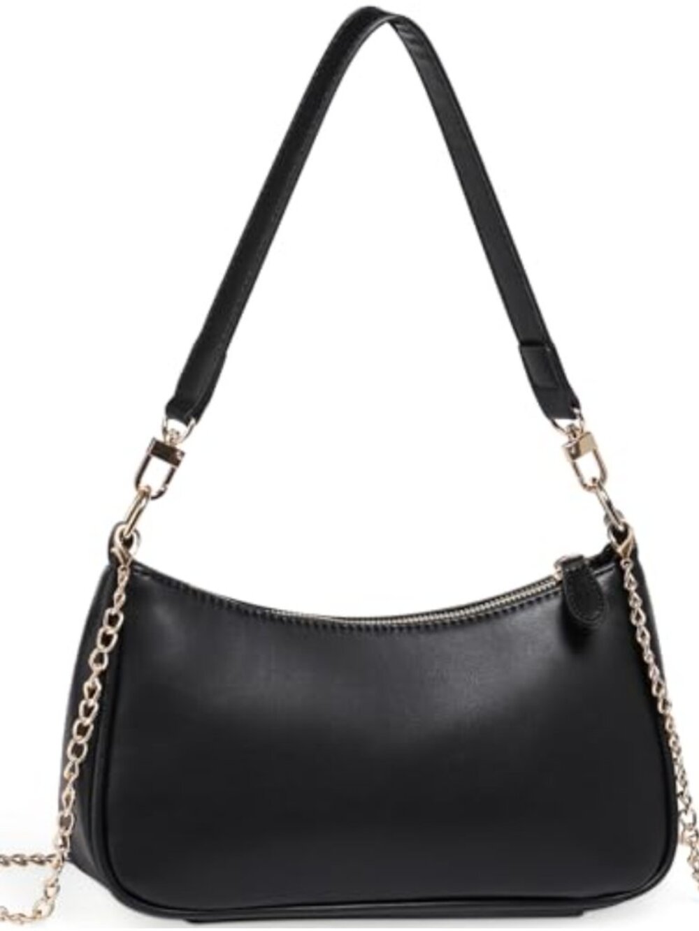 Vegan Leather Hobo Shoulder Bag Convertible Crossbody Clutch Purse